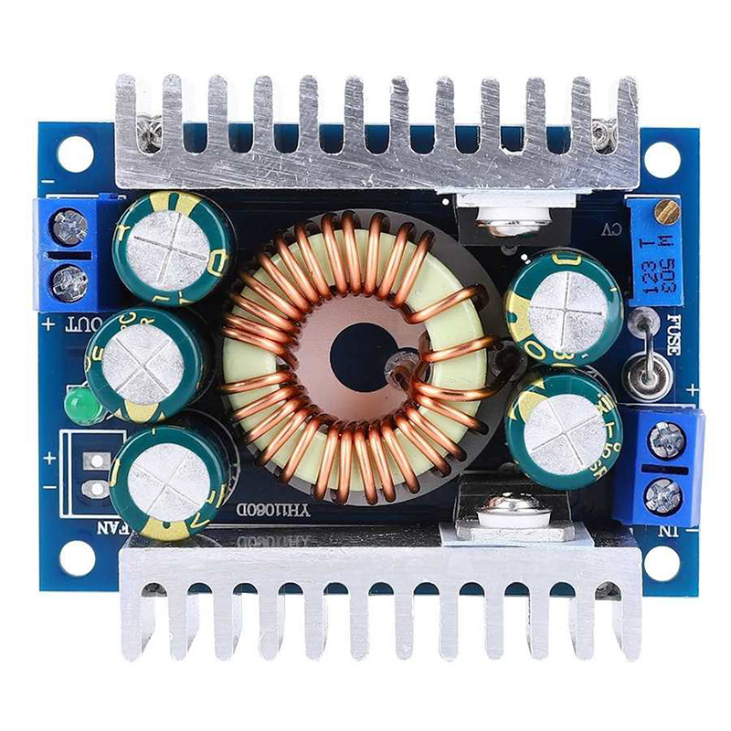 DC-DC 12A Adjustable High Power Low Ripple Step Down Buck Module 95% Efficient Vehicle Power Module