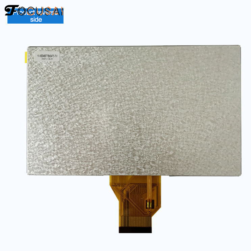FocusAi 7 inch 800x480 Resolution HD 50 pins 60Hz IPS LCD Display Screen Portable LCD Display Module
