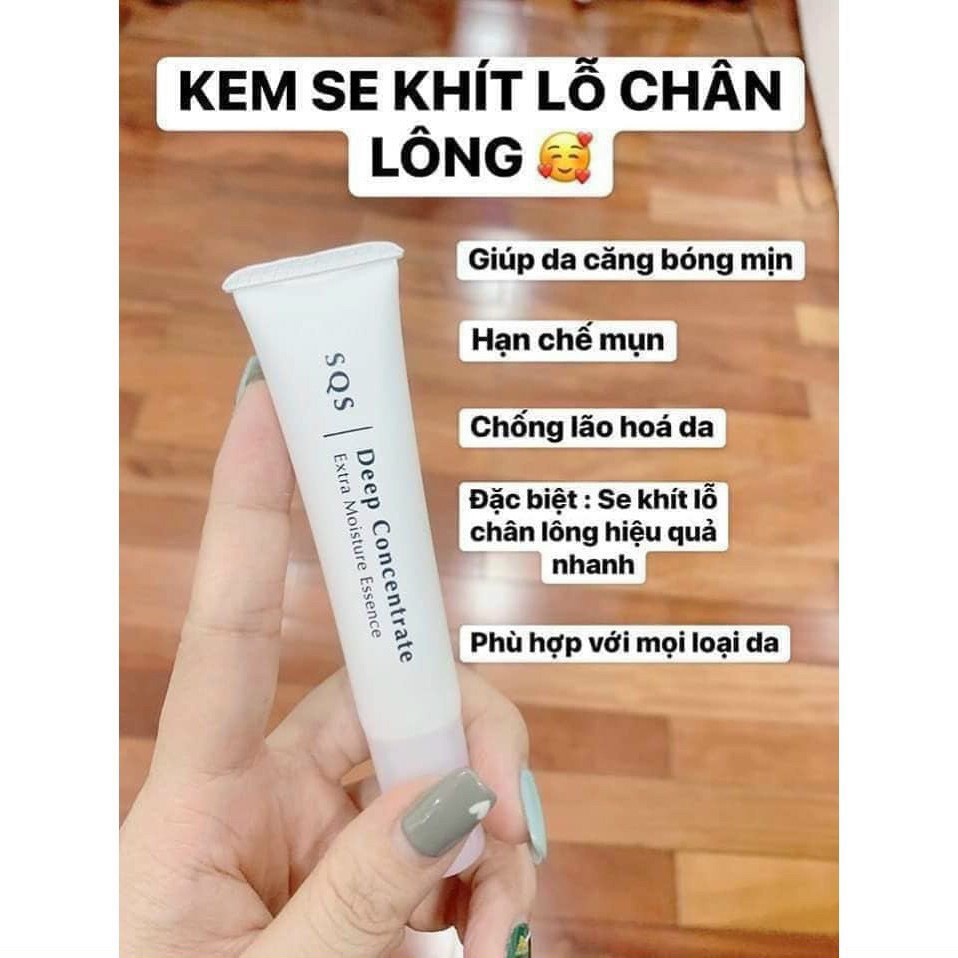 Kem thu nhỏ lỗ chân lông sqs nhật bản