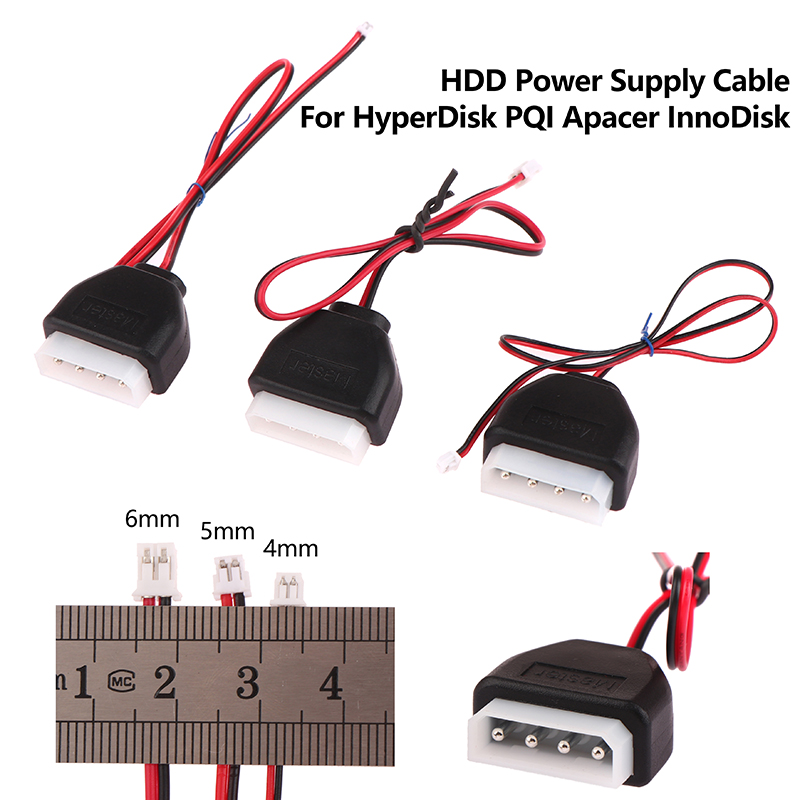 1Pc HDD Power Supply Cable DOM SSD Hard Drive Cable for HyperDisk PQI Apacer InnoDisk Cologo. 