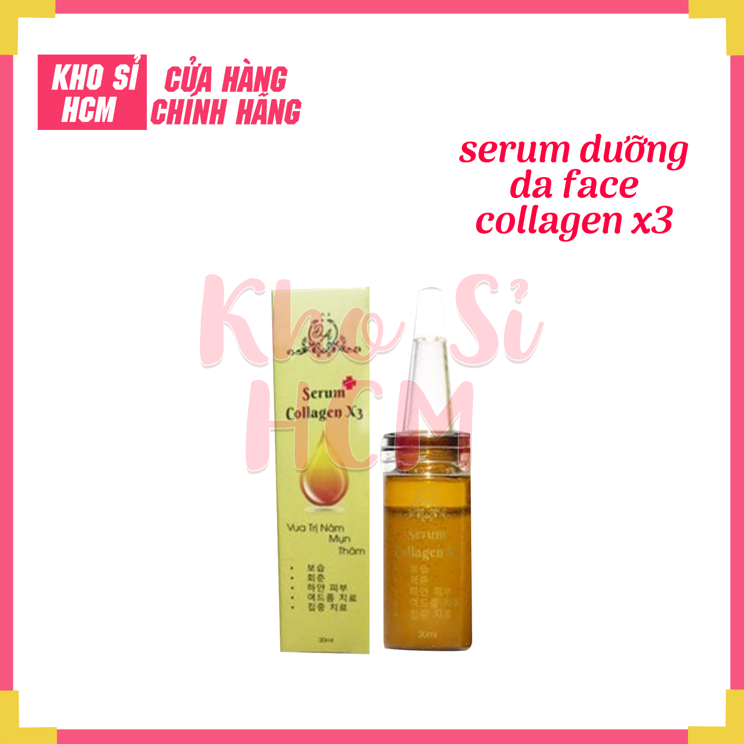 Serum dưỡng da face Collagen X3 ( hàng chính hãng) thumbnail