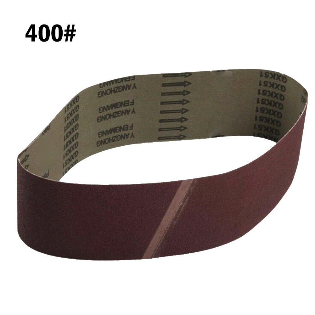 Tool Nest Sanding Belt 610x100mm Alumina Sanding Abrasive Belt Polishing Tools For Wood Plastic Metal Polisher 80-400Grit