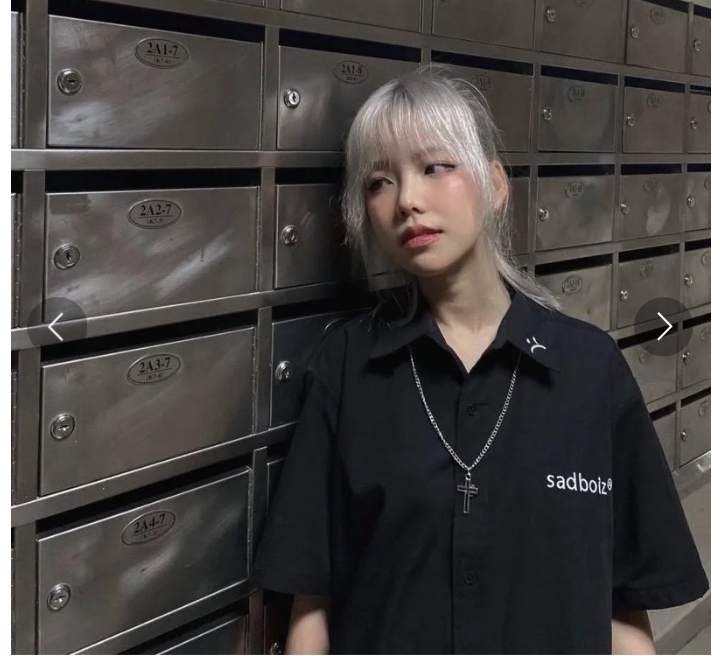 Áo sơ mi BLACK SADBOIZ mặt buồn  nam nữ