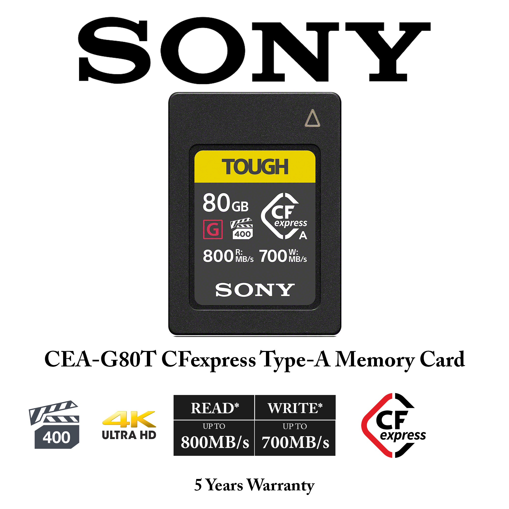 ソニーCFexpress TypeAカードCEA-G80T TOUGH 80GB - その他