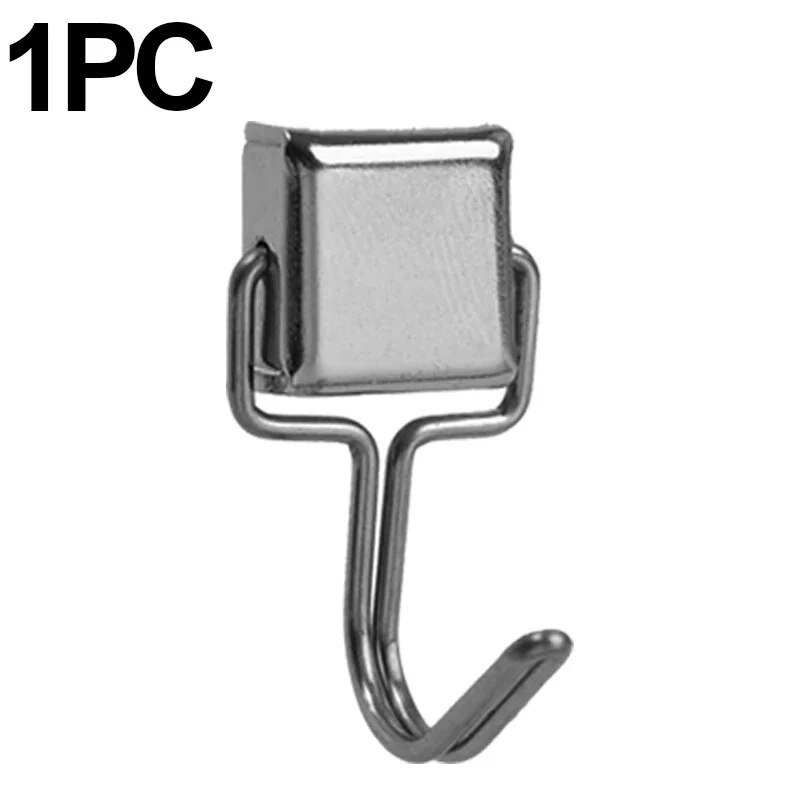 1-10Pcs Square Magnetic Hooks Multi-Purpose Load Bearing Storage Hook Wall-mounted Storage Organization