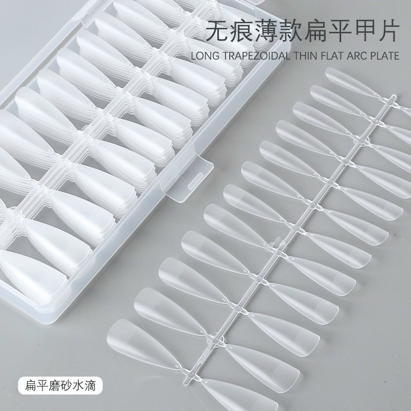 Móng úp thang, úp nhọn, úp hạt gạo nhám sẵn dẻo ôm fom 240 móng