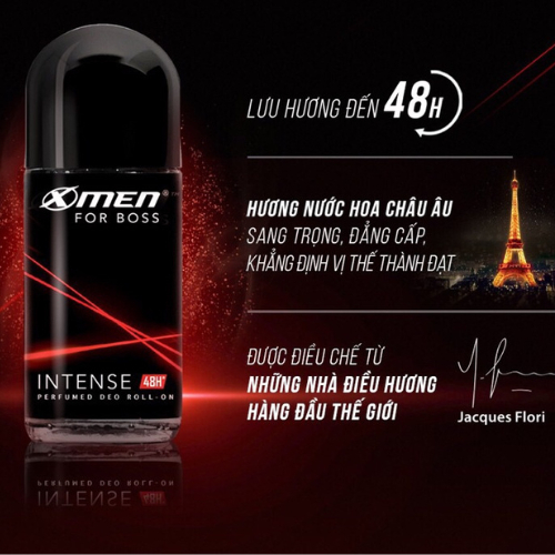 Lăn Khử Mùi XMen - For Boss INTENSE 50ML