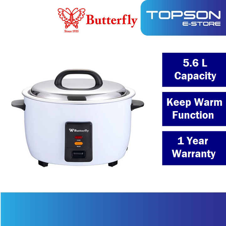 Butterfly 5.6L Electric Rice Cooker with Keep Warm Function BRC6038