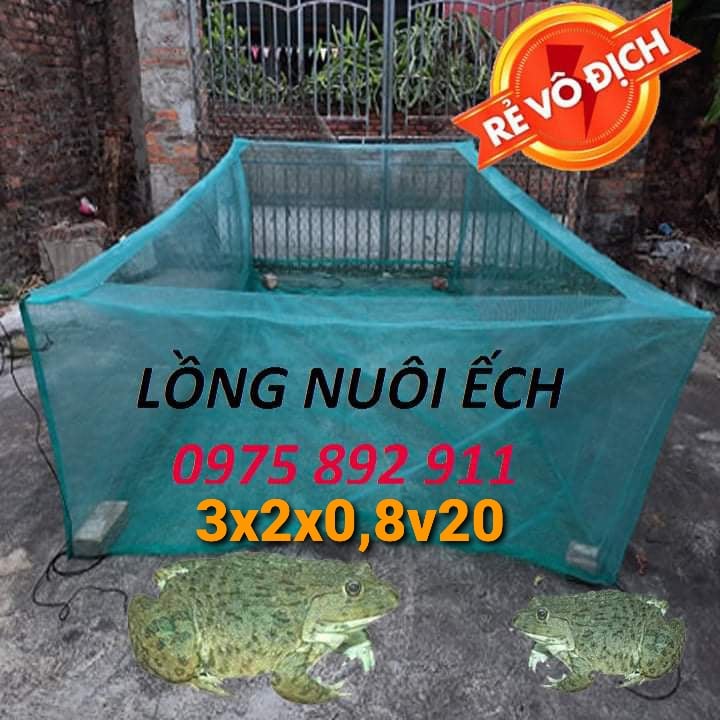 Lồng nuôi ếch chuyên nghiệp