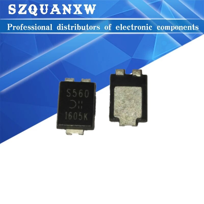 5pcs new s560 diode 60v 5a to-277