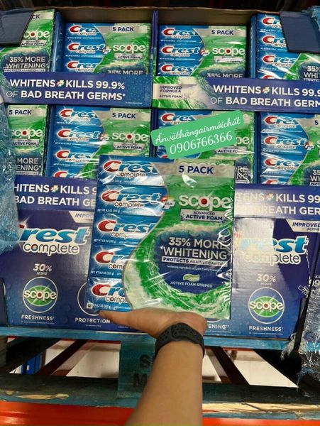 Crest Complete Scope Toothpaste Usa - Tube 232 Grams