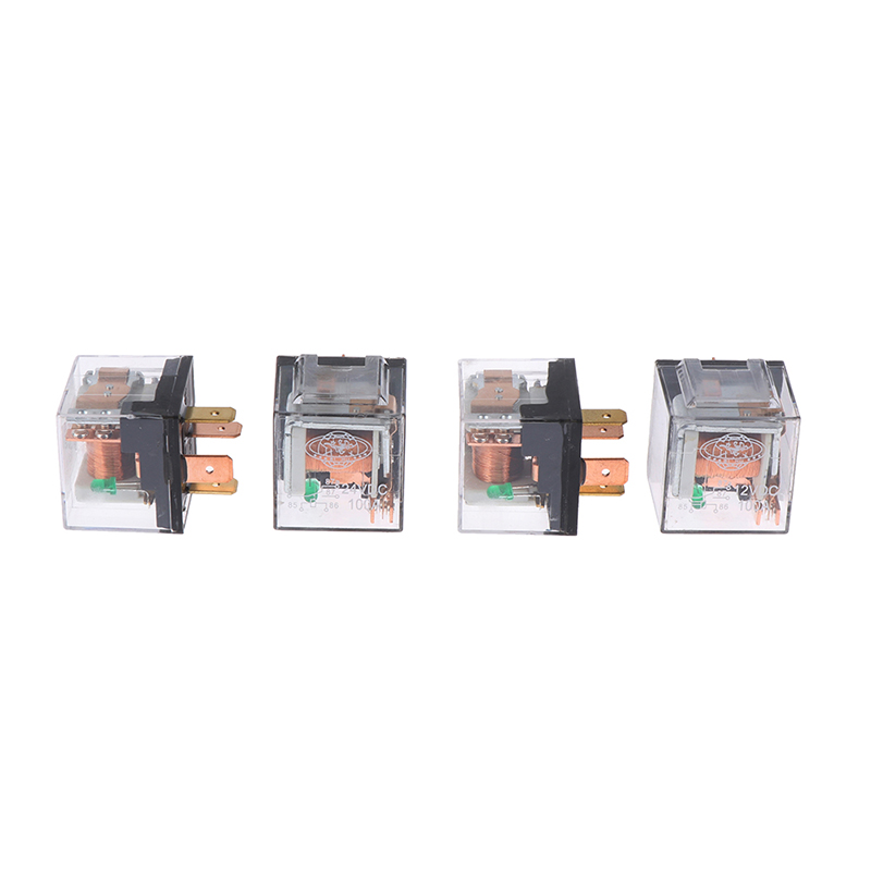 Waterproof automotive relay 12v/24v 100a 4pin/5pin spdt control car relays. 