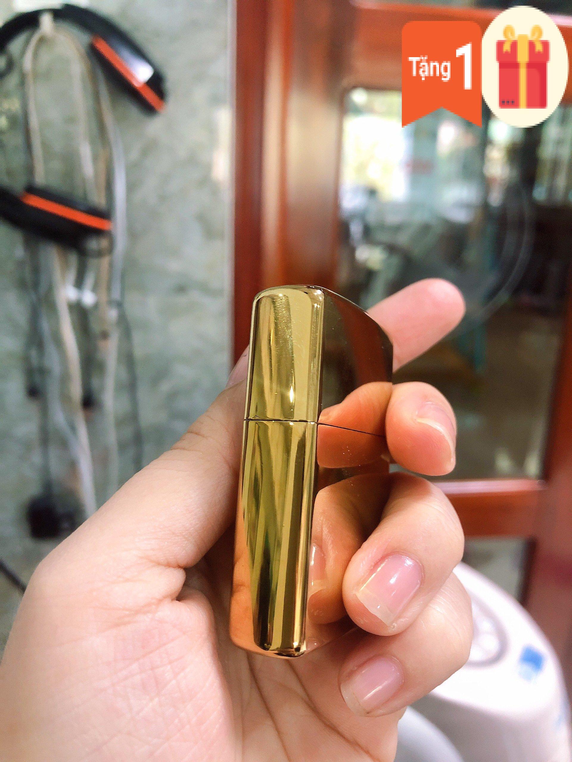 BẬT LỬA, HỘP QUẸT ZIPPO CHỦ ĐỀ CHÚA TỂ SƠN LÂM (IN HỔ), CÓ TEM ĐỎ