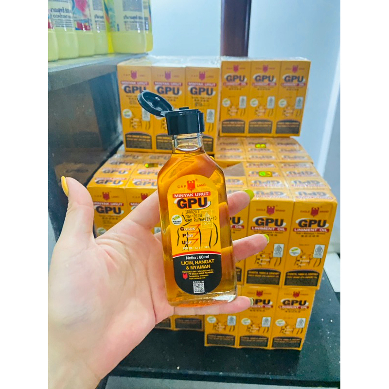 Dầu xoa bóp MINYAK URUT GPU thái lan 60ml
