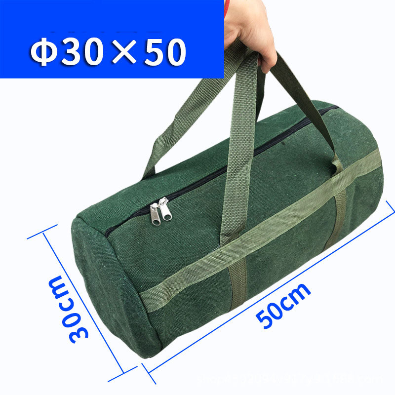 Canvas Tool Kit Auto Repair Car Kit Hardware Tote Tool Bag Thickened Large Capacity Repair and Installation Electrician Kit