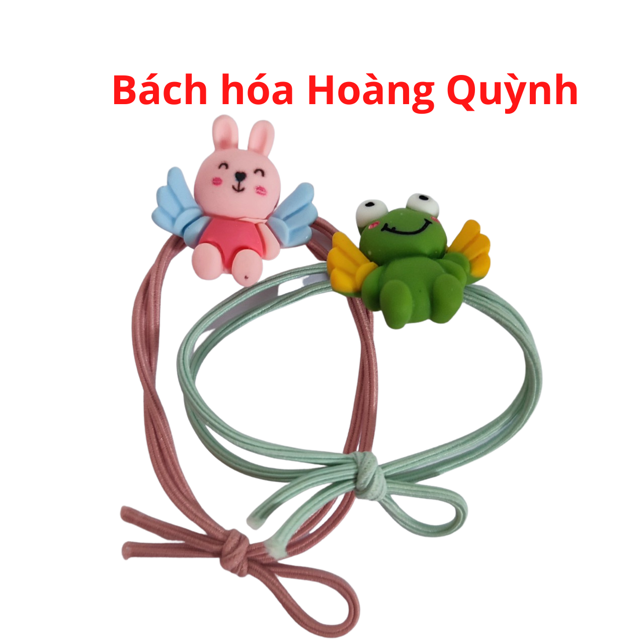 Combo 5 sợi dây cột tóc hình thú dễ thương.