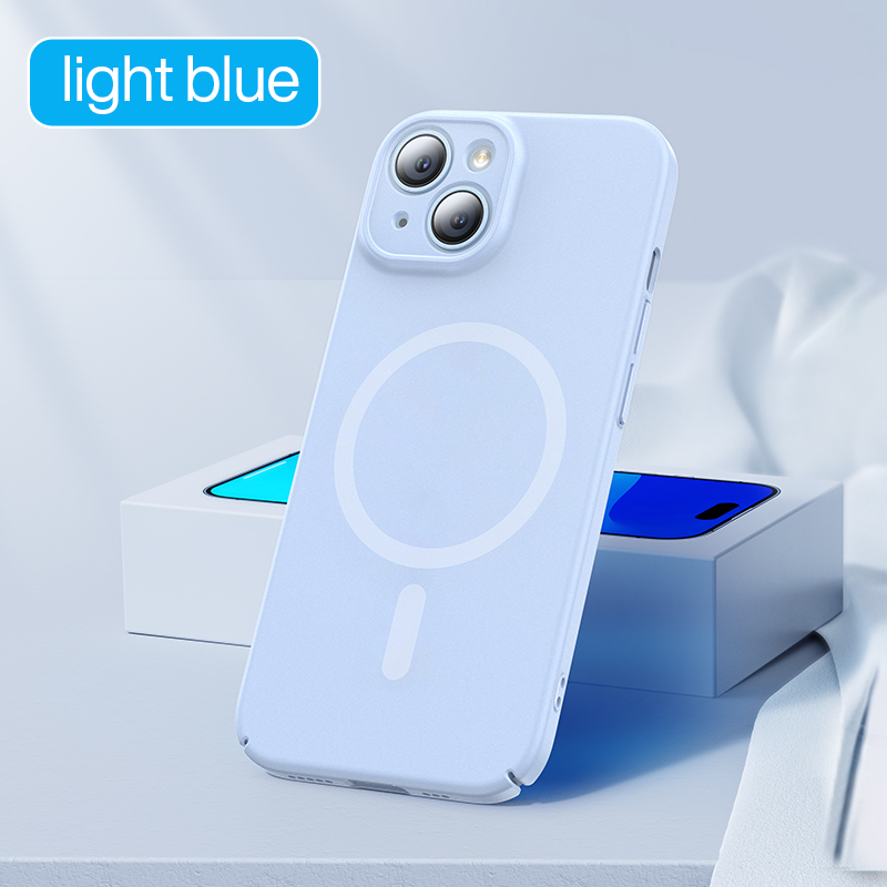 SmartDevil Magsafe Matte Phone Case for iPhone 15 Pro Max iPhone 15 Pro Case iPhone 15 Case iPhone 15 Plus Case All-inclusive Simple Shockproof Protect Shell