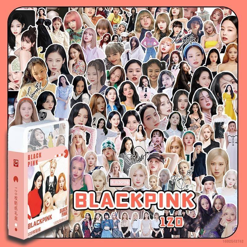 Set 120 sticker blackpink dán trang trí đa dụng