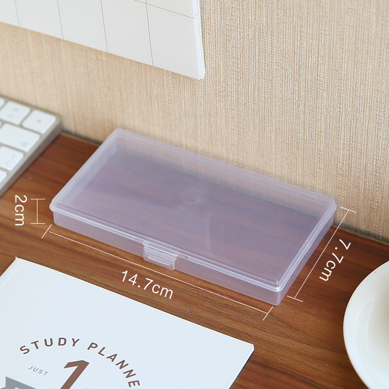 Behoo Stationery Stickers Storage Box Organizer Container Art Tool Case Craft Desktop