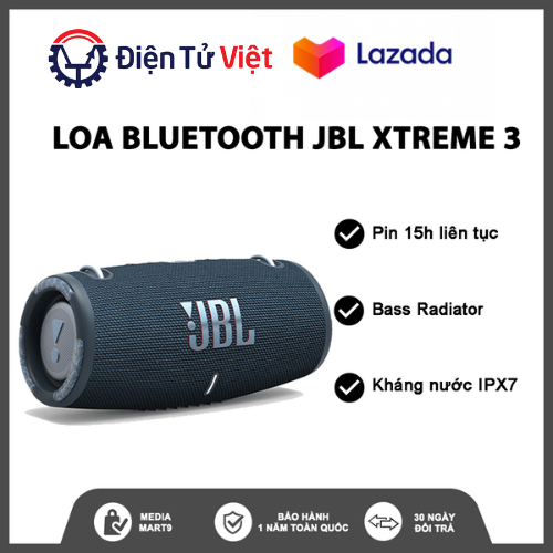 HN - HCM Loa Bluetooth JBL Xtreme 3,BLuetooth 5.1 , Loa Nghe...