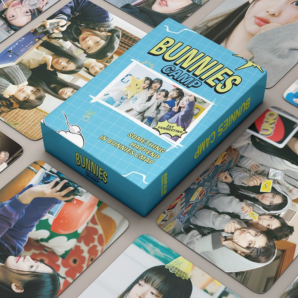 Newjeans album BUNNIES CAMP series poster small card fan support
