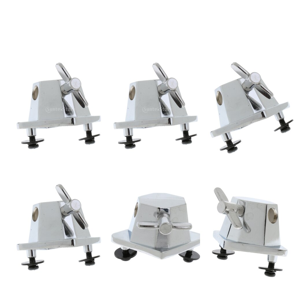 6X Floor Tom Drum Leg Bracket Durable Practical Drum Parts Essories
