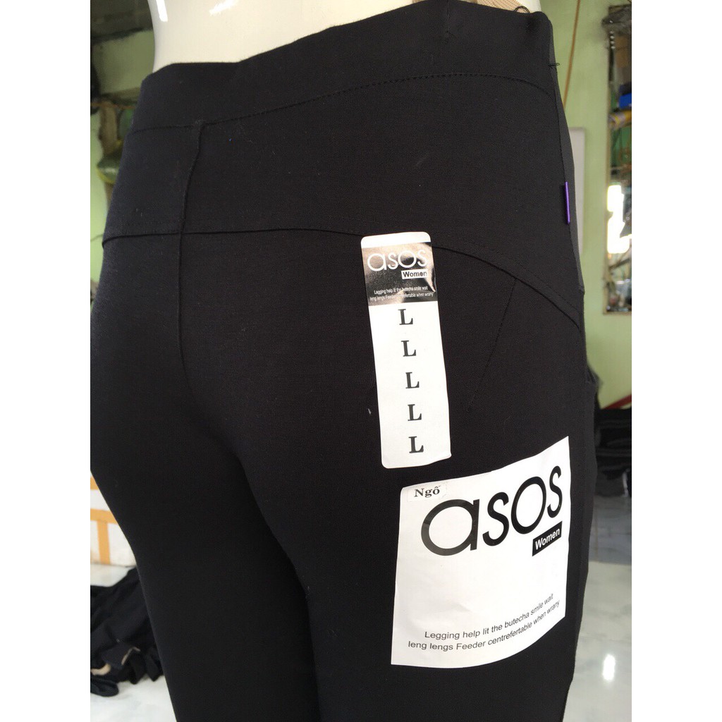 Quần lửng bầu nâng mông có chun chỉnh asos (Đủ size 40-85kg)