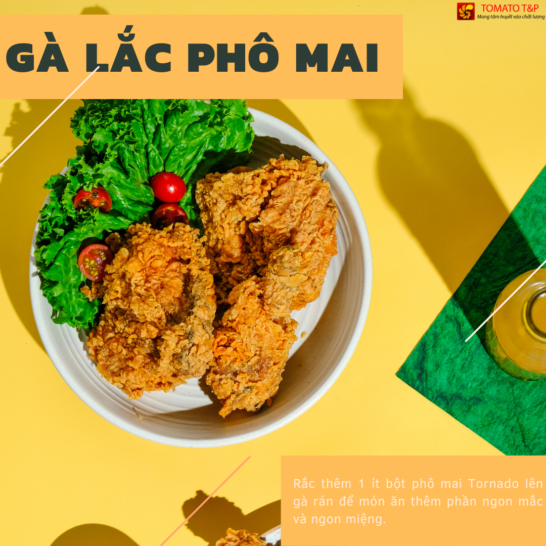 Bột phô mai Tornado vị cay gói 1kg