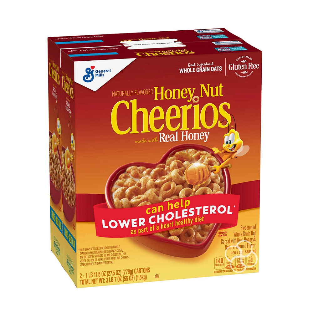 General Mills Honey Nut Cheerios Sweetened Whole Grain Oat Cereal X G Lazada Ph