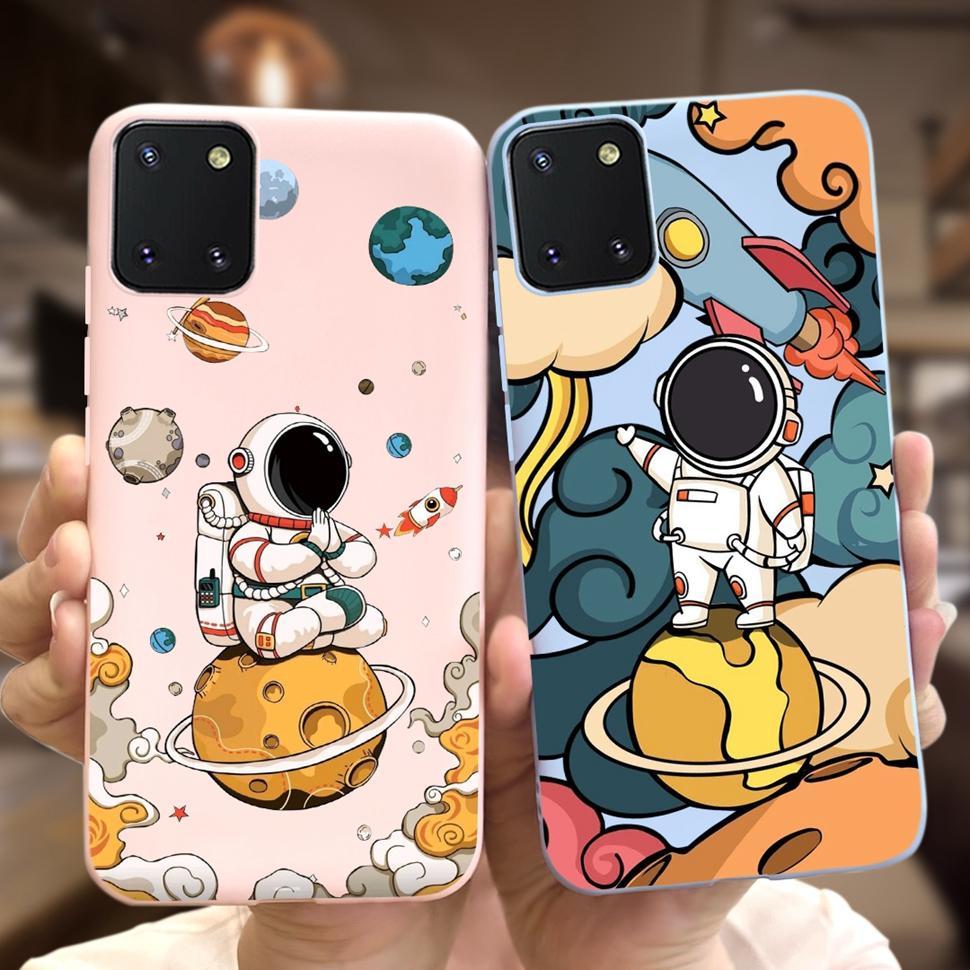 Cute Painted Phone Cases For Samsung Galaxy Note 10 Lite Case Note10 Lite Soft Slim Back Cover For Galaxy Note10 Lite Bags