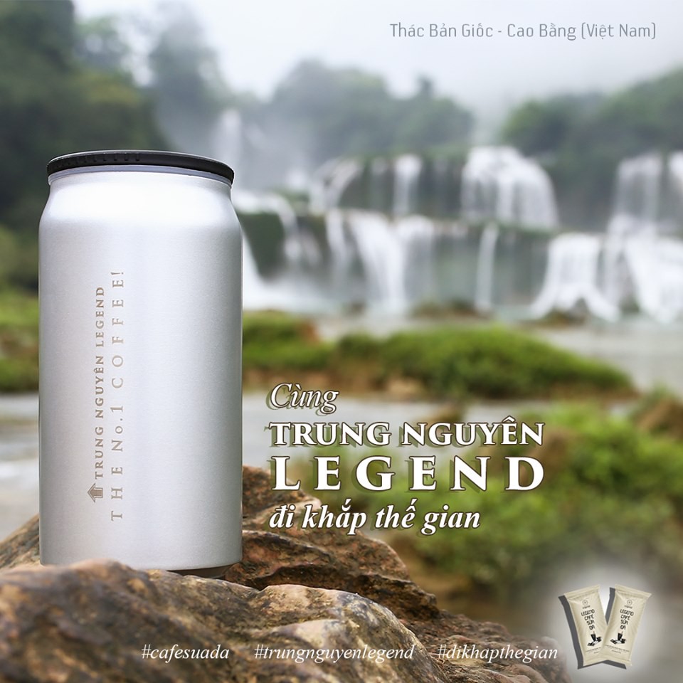 Bình Giữ Nhiệt Trung Nguyên Legend - 350ml - Bền, Đẹp, Giữ Nhiệt Lâu