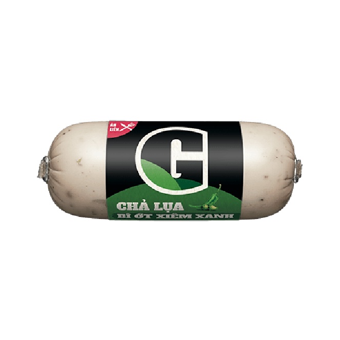 Chả lụa bì ớt xiêm xanh G Kitchen cây 500g