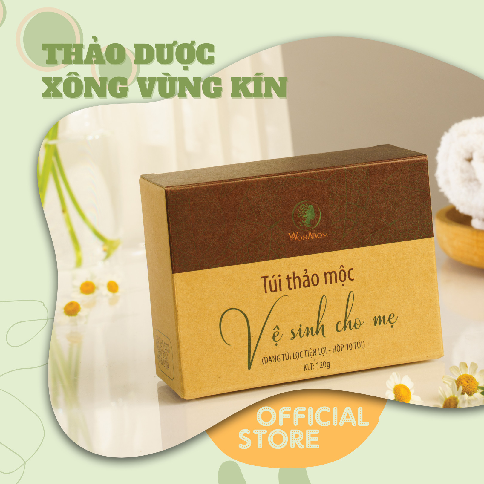 Combo ở cữ cho mẹ sau sinh WonMom