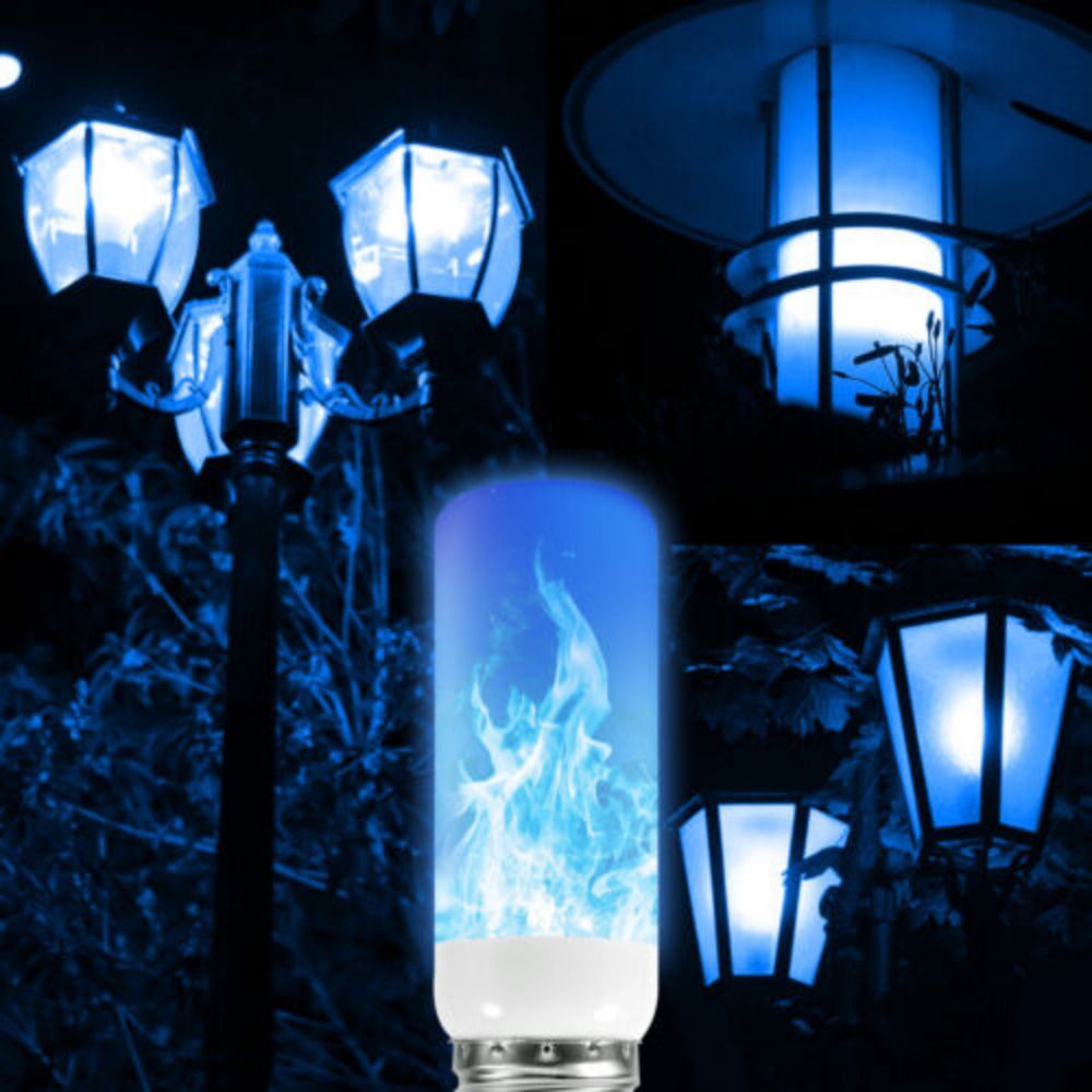 PRETEND Tiệc tùng Năng động 4 chế độ Bóng đèn Hiệu ứng lửa Bóng đèn LED lửa Lửa cháy