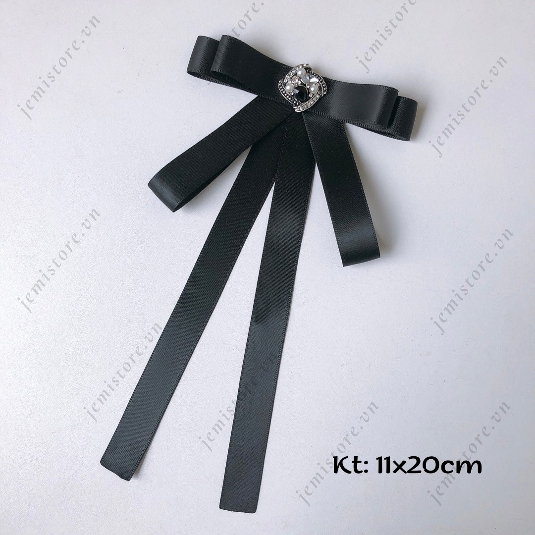 Tag cài áo sơ mi, nơ cài váy/cổ áo nữ (hình thật)