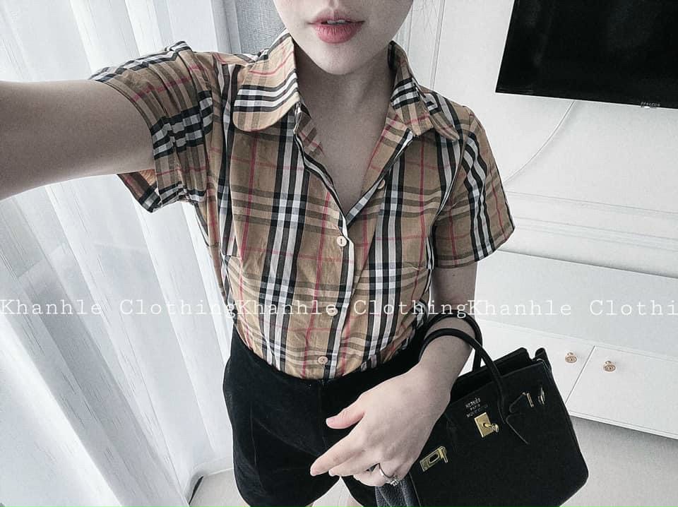 [HCM]ÁO SƠ MI NỮ BBR HAI MÀU pd