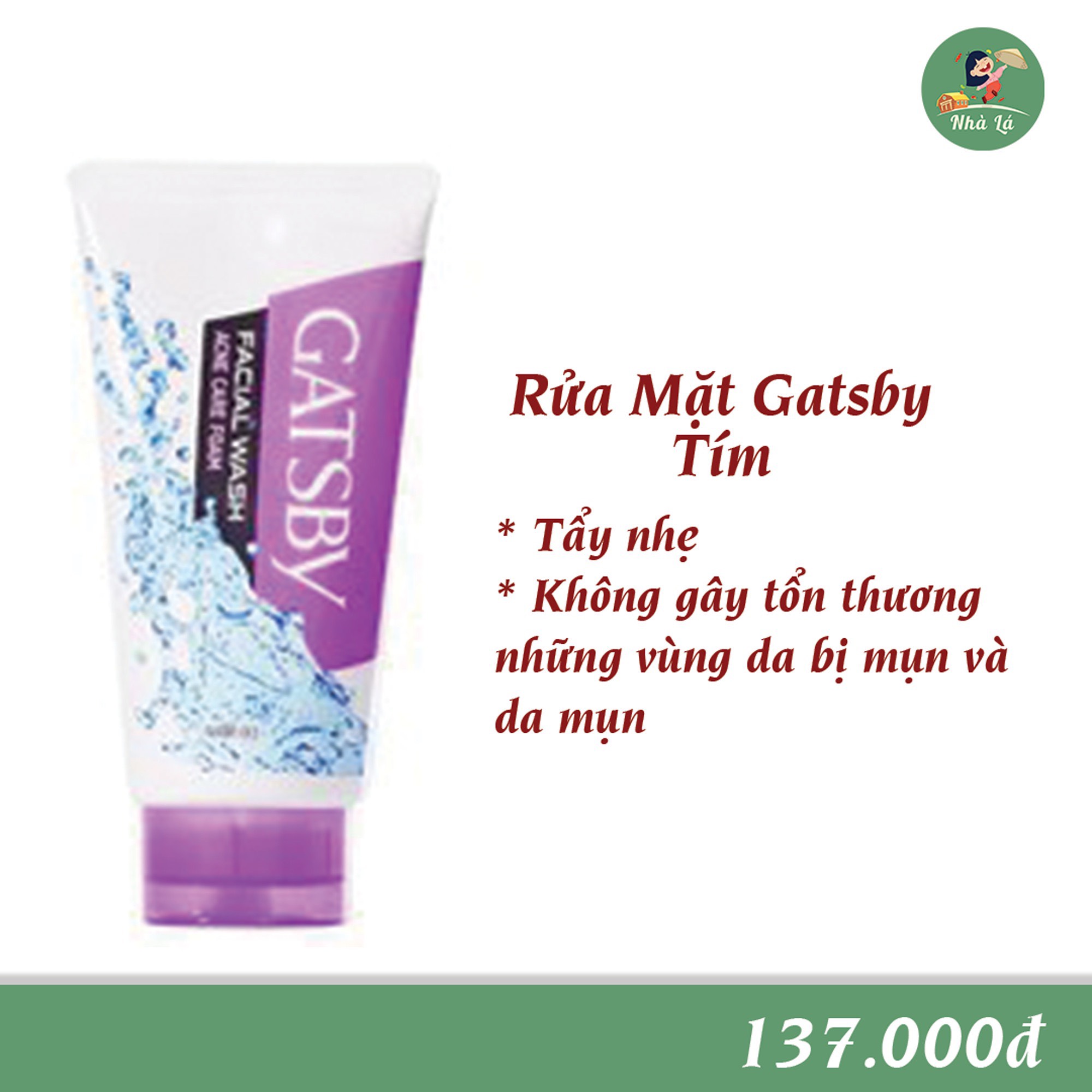 Sữa Rửa Mặt Dành Cho Phái Mạnh GATSBY