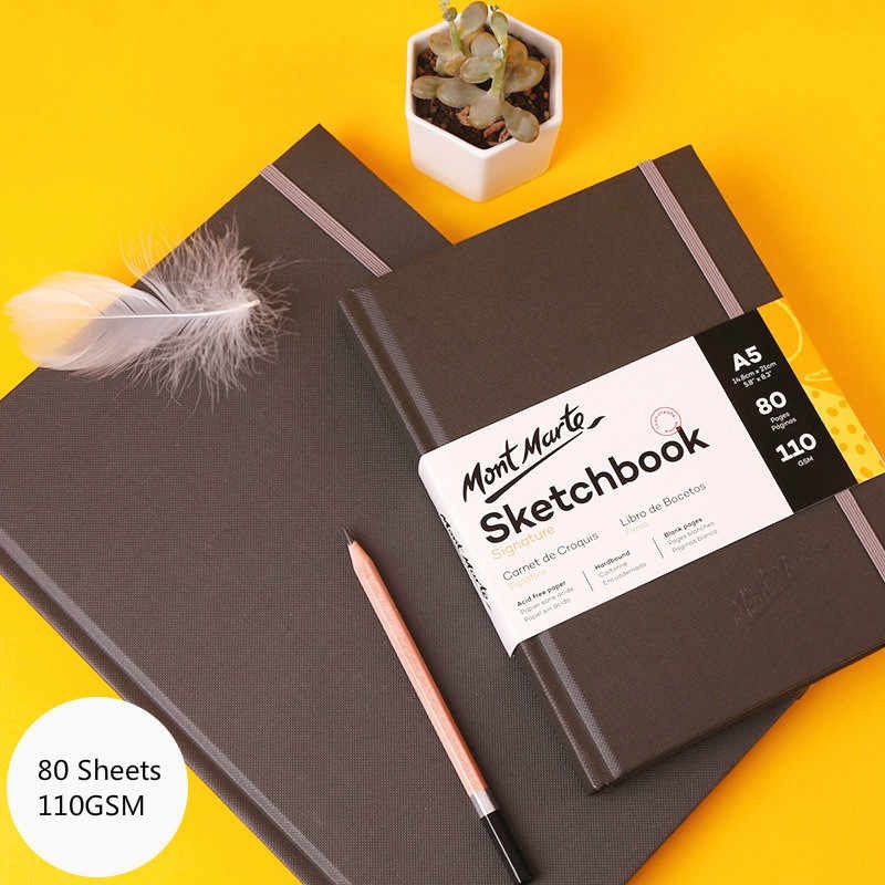 Sổ phác thảo mont marte 110gsm 80 tờ