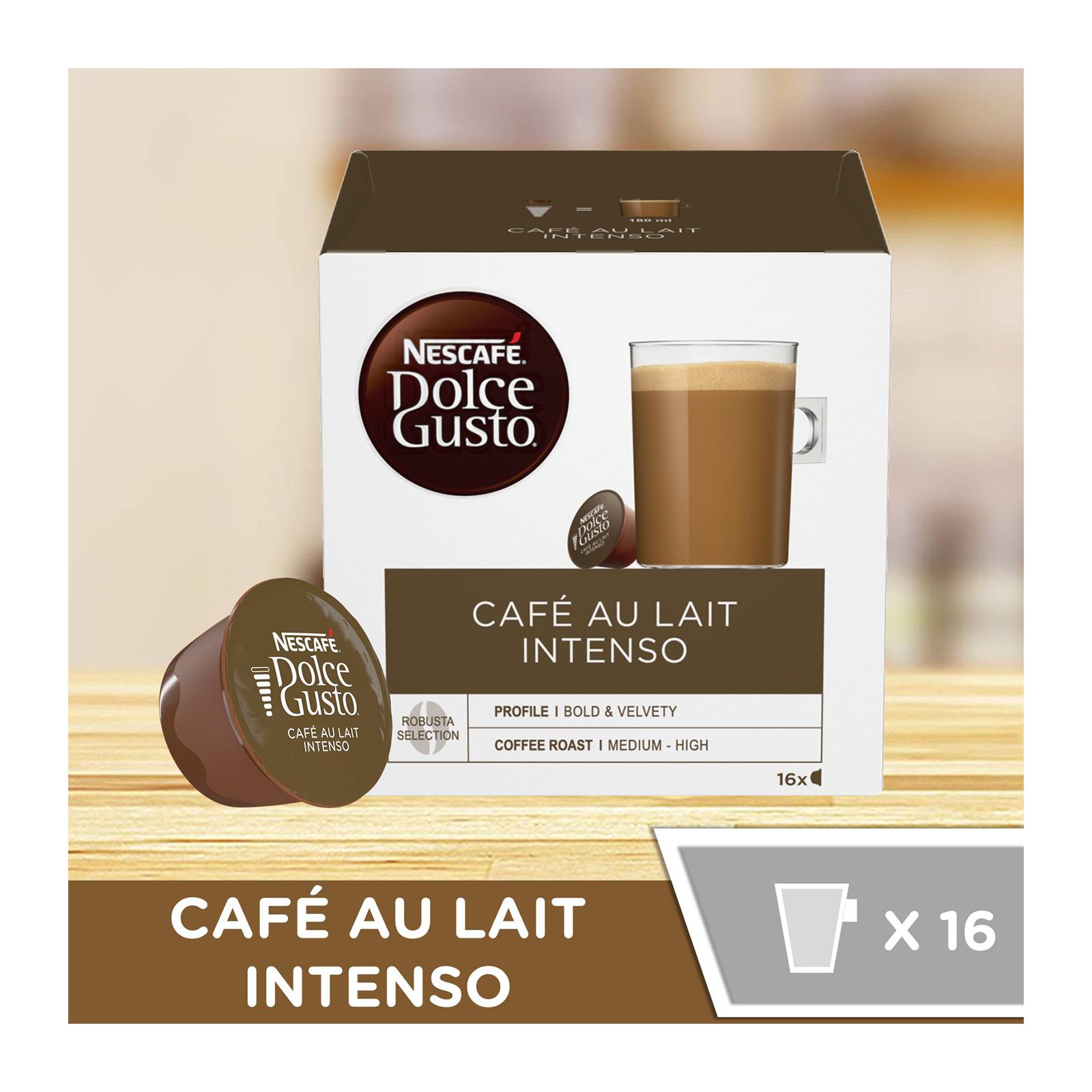 Nescafe Dolce Gusto Cafe Au Lait Intenso Capsules | Lazada Singapore
