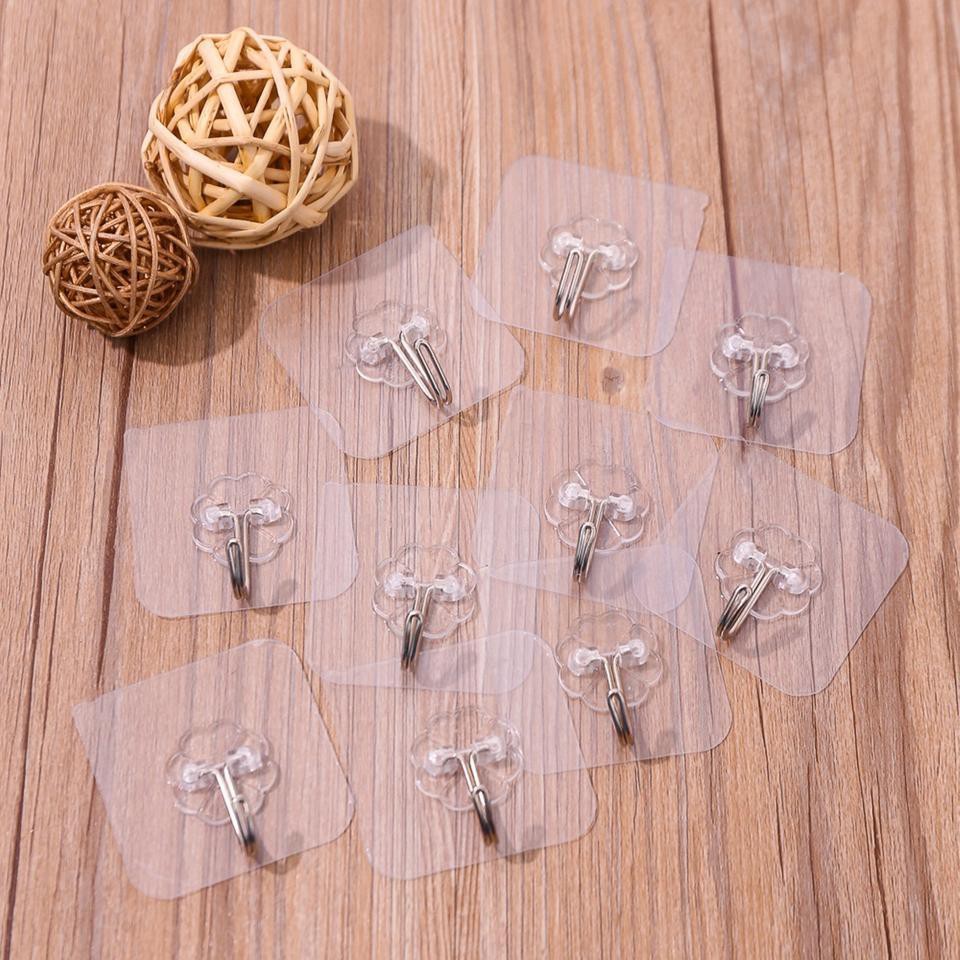Combo 3 Móc Dán Tường Trong Suốt Siêu Dính