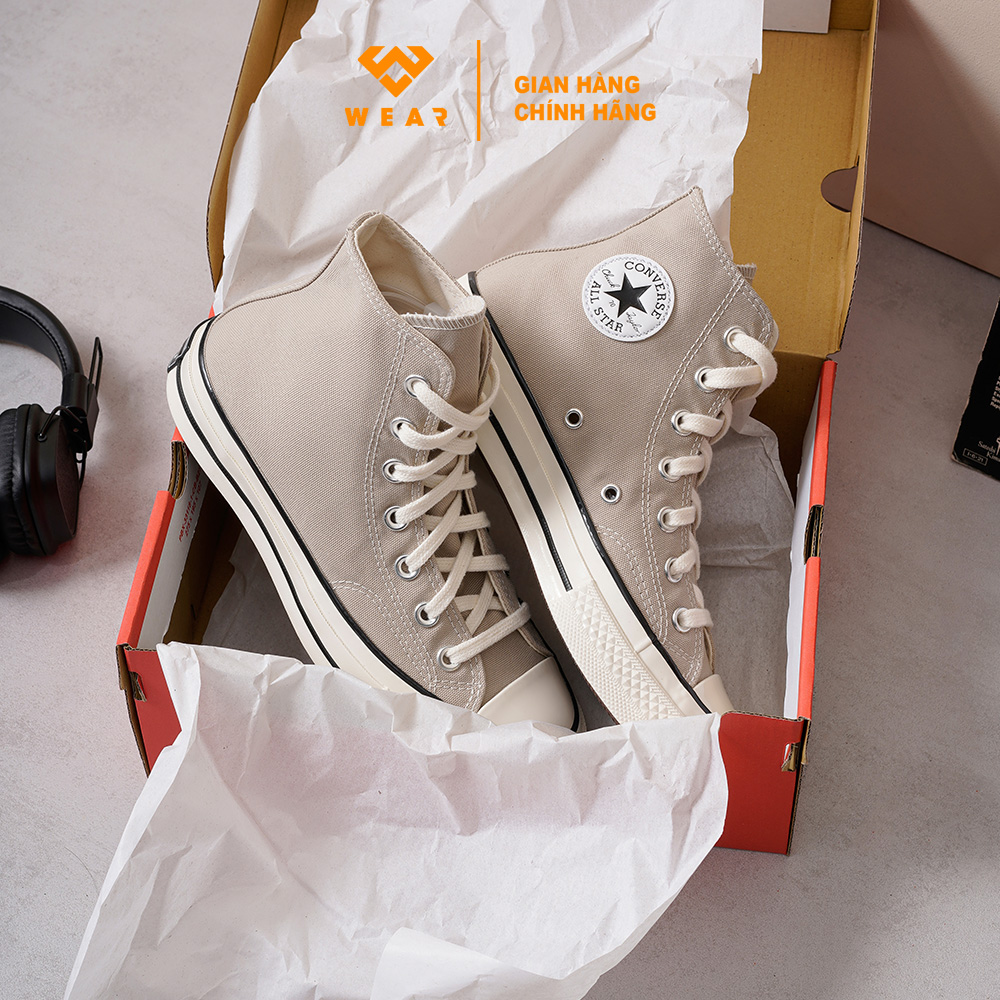 Giày Converse Chuck 70 High Recycled Canvas Papyrus - 172677C