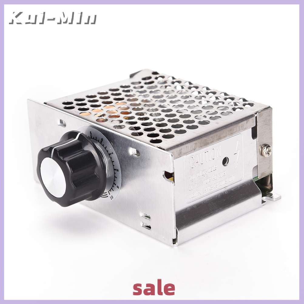 Kui-Min 4000W 220V AC SCR Motor Speed Light Controller Module Voltage Regulator Dimmer Hot Sale