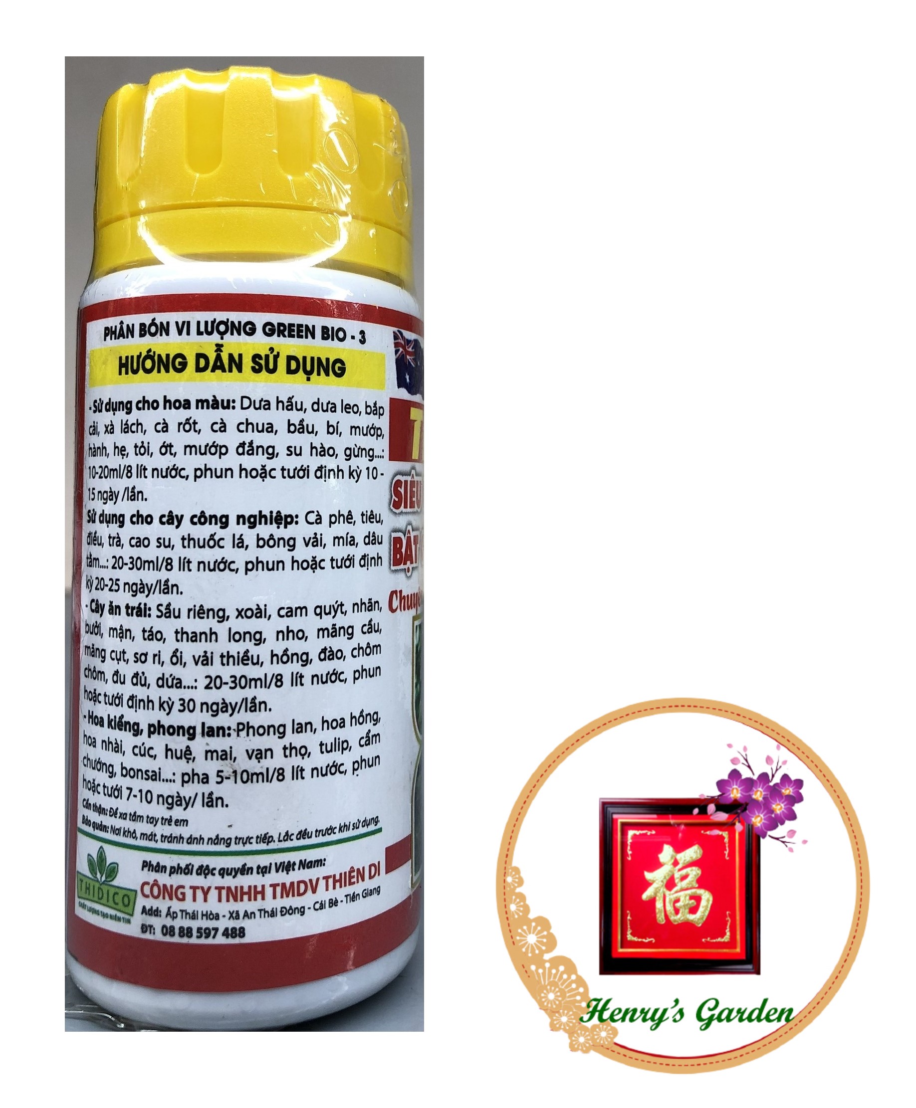Phân Bón Phóng đọt bật chồi mập cọng TD 90-Úc - #554A# 100ml