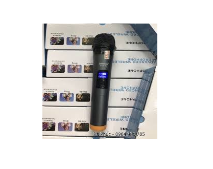 [HCM]MIC KARAOKE KHÔNG DÂY V-12 ( có lcd )