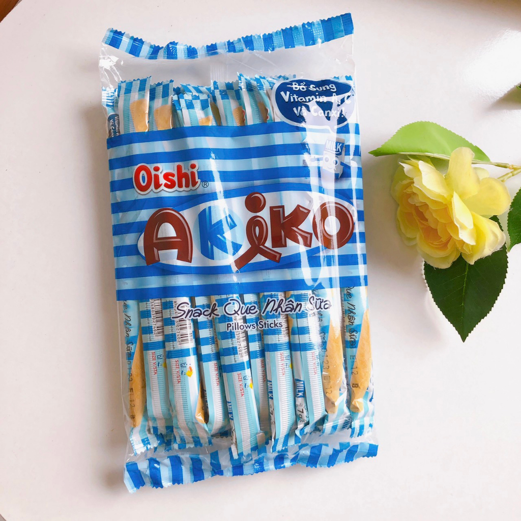 Bánh snack que Akiko oishi đủ vị