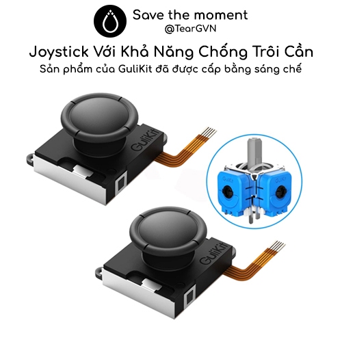 Joystick TMR GuliKit mượt mà và độ nhạy cao cho Nintendo Switch Oled / Switch 1 / Switch Lite