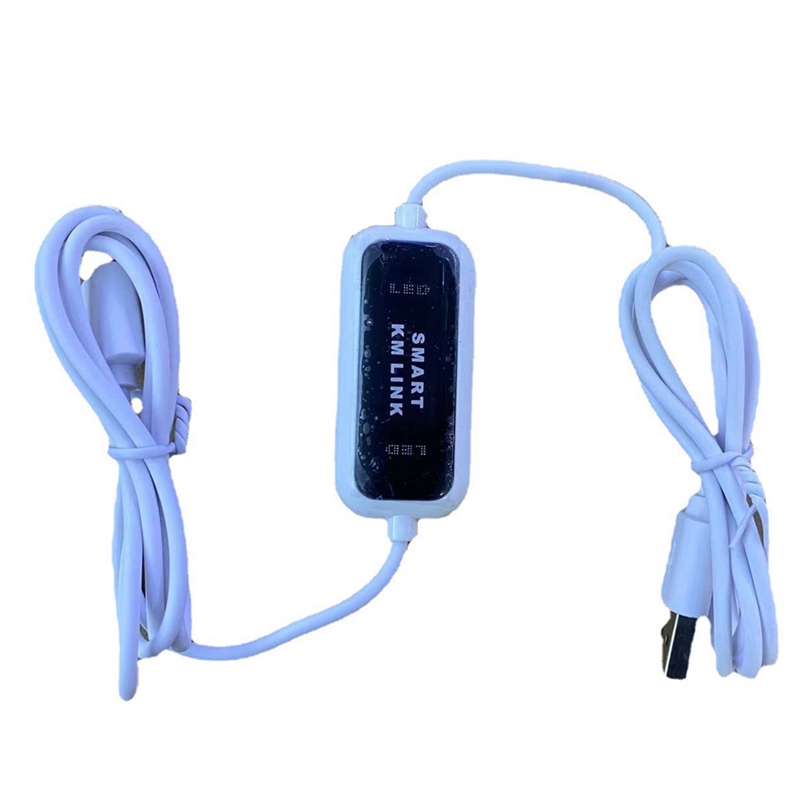 USB 2.0 KM Link PC to PC Keyboard Mouse Share Sync Data Link USB Extension Cable ABS SMART KM LINK Cable Data File Transfer USB Switch
