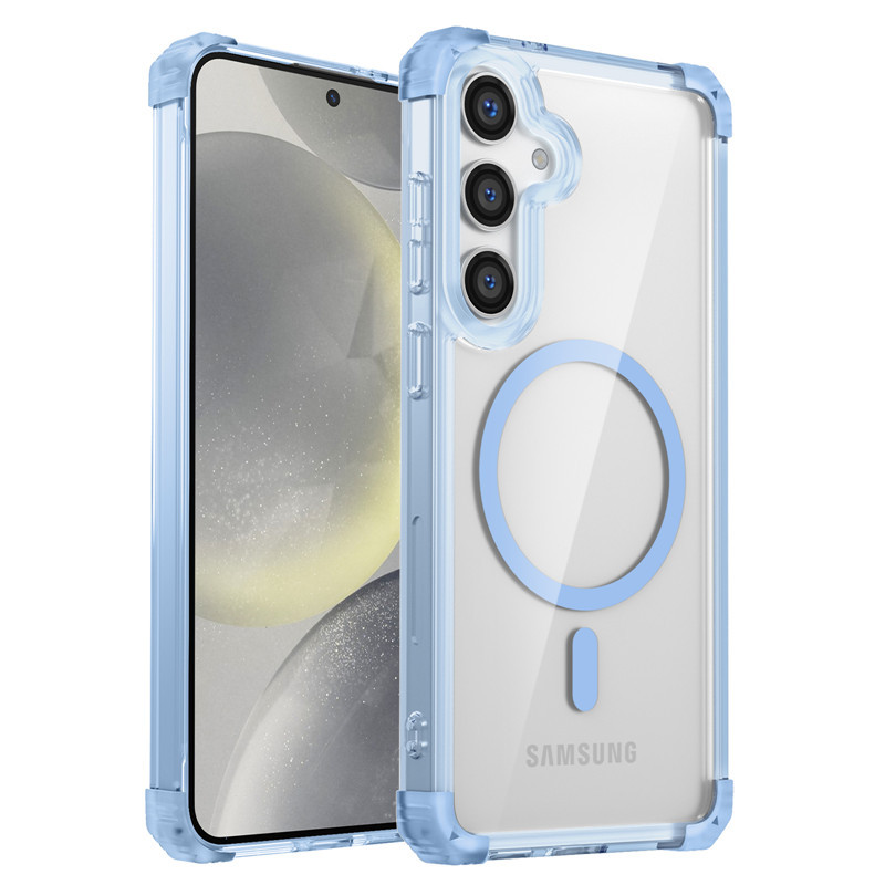 Samsung%20Galaxy%20S24%20Phone%20Case,Transparent%20Magnetic%20Drop-Proof%20Phone%20Case%20Cover%20-%20Image%202
