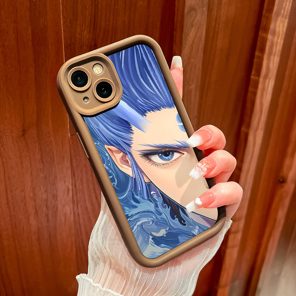 ZCSIBORUI for Huawei Mate 20 Pro Back Cover Super Cool Cartoon Half Face Ao Bing Pattern Soft Camera Protection Rubber Square Ladder Phone Case. 