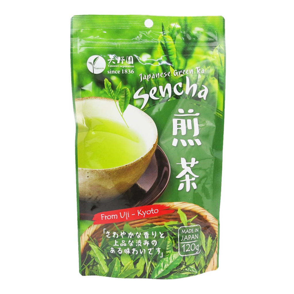 Trà xanh sencha, japanese green tea, sencha from uji - kyoto - yanoen